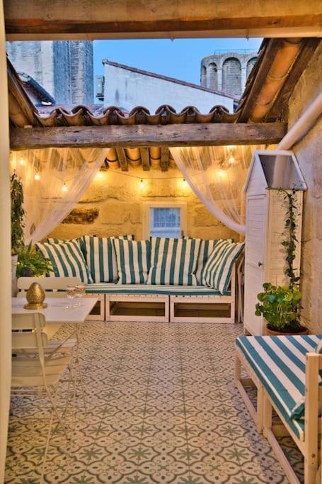 Appartement-Terrasse Centre Historique Uzès Exteriér fotografie